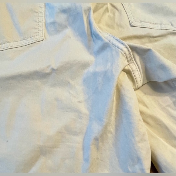 Anthro Pilcro | Bermuda Denim Shorts | Cotton | Natural | Women’s 32 - Picture 8 of 8